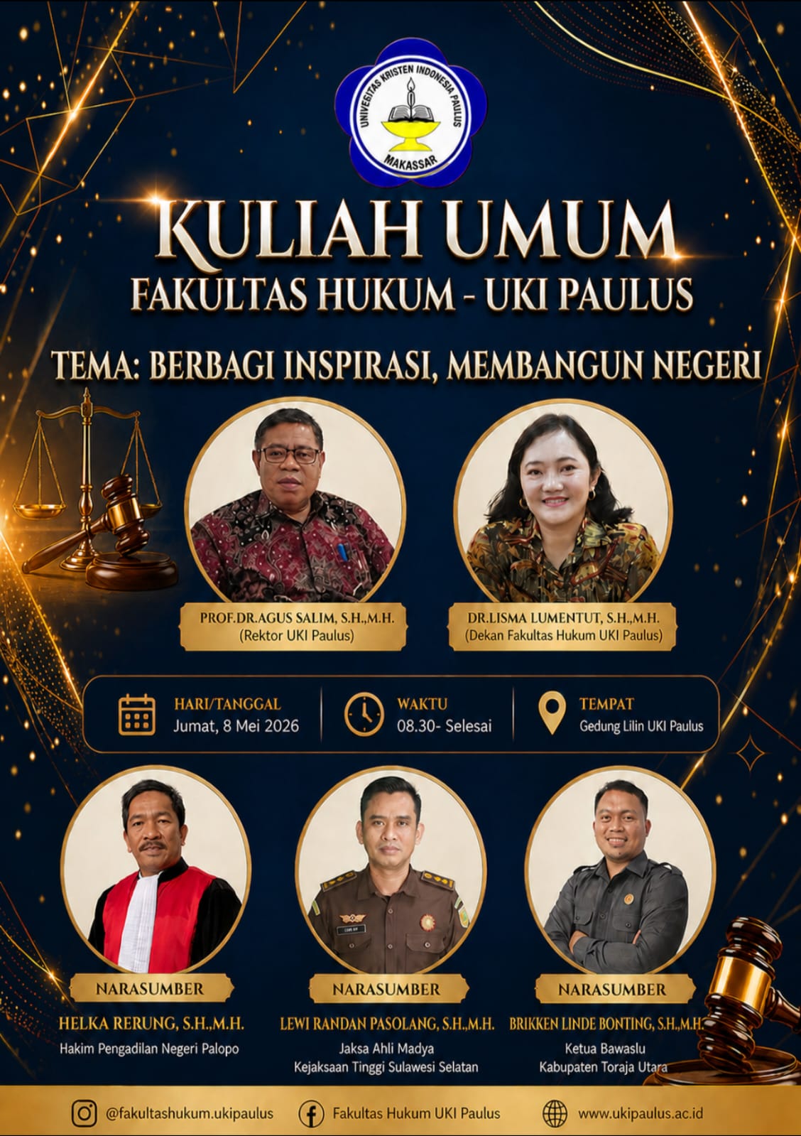 Kuliah Umum "Berbagi Inspirasi, Membangun Negeri"